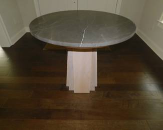 Center Hall Reception Table Trove Home Prototype Stone Top