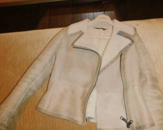 Burberry Lambswool Suede Jacket