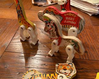 Vintage 1960s Fisher Price Circus Ring