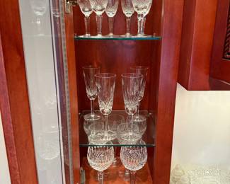 Waterford and assorted lead crystal