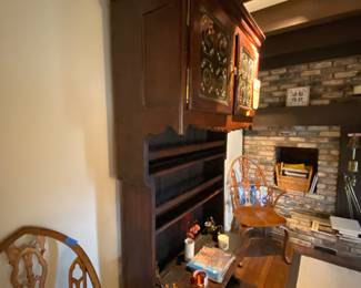 18th century french oak cupboard