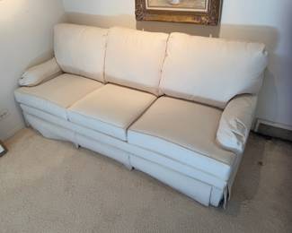 Cream Sofa by Ethan Allen