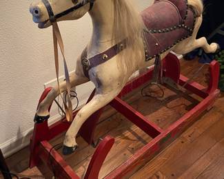 Antique glider horse, c. 1900s