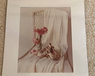 'Toe shoe and chair' ballet poster; 1984