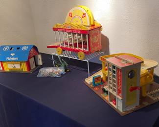 Vintage Fisher Price toys