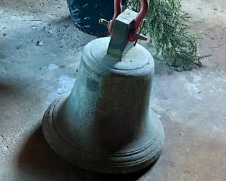 Antique iron bell