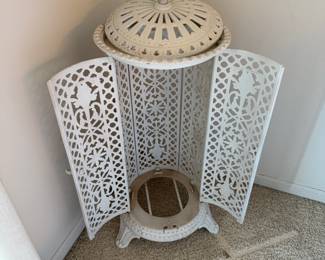 Antique cast iron parlor stove
