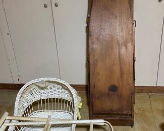 Antique ironing board