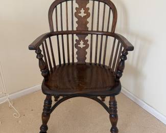 Antique 19th-Century Conant Ball Colonial Revival Windsor Chair
