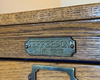 Jefferson Santa Cruz file cabinet