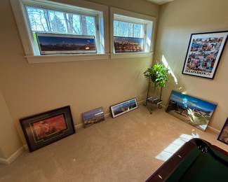 Framed Destination Posters