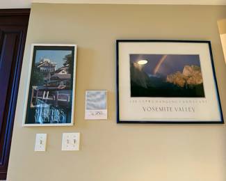 Framed Destination Posters