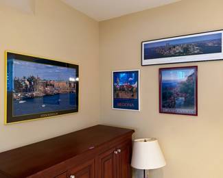 Framed Destination Posters