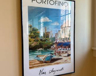 Framed Destination Posters