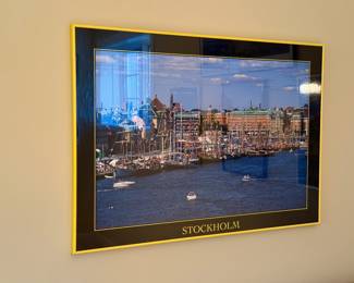 Framed Destination Posters