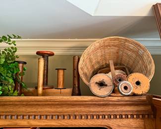 Antique spools