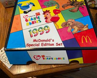 McDonald's ty teenie Beanie Babies Special Edition Set - 1999