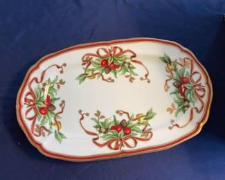 Tiffany Holiday; Tiffany & Co plate