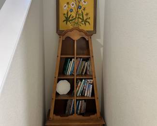 Small unique bookshelf  SOLD
Needlepoint art STILL AVAILABLE 