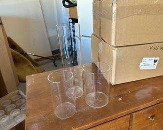 16 of each size vase in boxes
Tall vases are SOLD