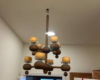 Hanging candle chandelier 