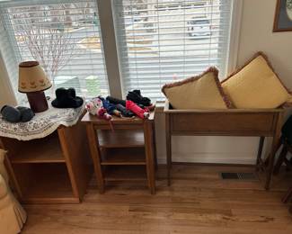 Tall planter with the pillows in it is SOLD