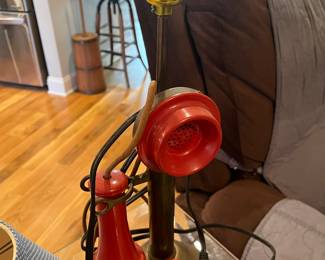 Telephone lamp