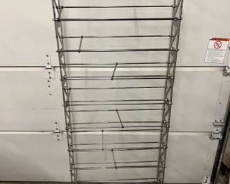 1 of 2 Metal shoe rack