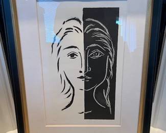 Pablo Picasso certificate of authenticity included