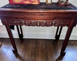 RoaeWood Altar carved table. 