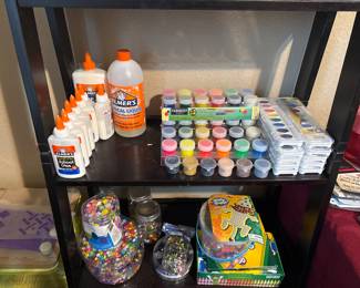 Glue/Paint/Crayons/Beads