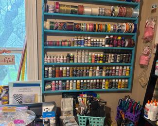 Acrylic Paint/Ribbon