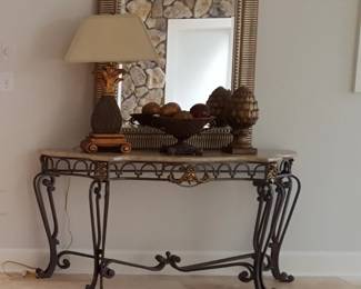 Polaski Composite Top Console Table