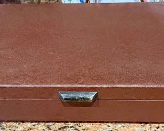 Nice and complete Set of 1883 Rogers Community Silver-Plated silverware with wood box.