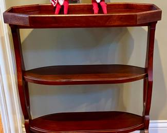 3 Tier Hexagon Shaped Shelf 
