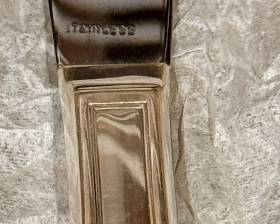 11 1883 Rogers Community Silver-Plated Knives silverware with wood box.