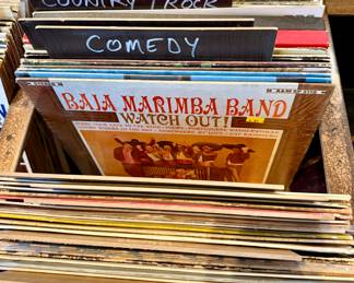Record Albums from all Genre's.   From Rock to Country, to Blues to Jazz and Classical.