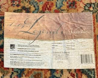 Karastan "Antique Kirman" 8'8" x 12" Limited Edition (272/300) Collection. Great Colors and Beautiful.