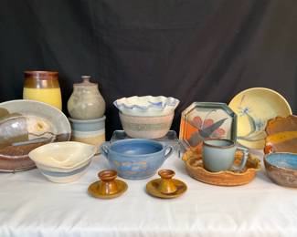 Signed Handcrafted Pottery 