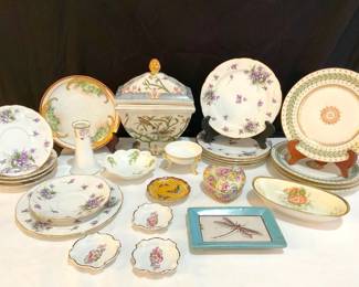 Handpainted Porcelain Pieces