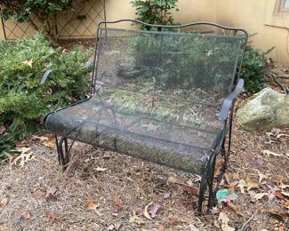 Outdoor Glider Bench 