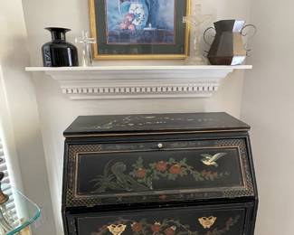 Drop front desk