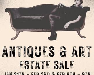 antiques and art sale