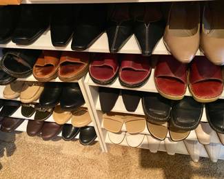 LARGE group of quality ladies and gents shoes and boots.