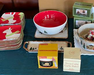 Vintage Christmas/Holiday China