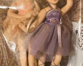 Vintage Rare Ballerina Dolls with stands