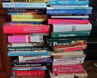 Lot of Medical books part 1, all sold together, no cherry picking please. Sold separately from standard book prices.