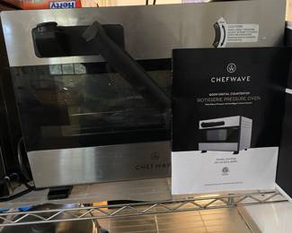 Chefwave 1600 watt rotisserie pressure oven.