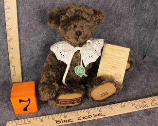 Lot 7:  Sale: Now $30.  Was $40  German Artist Mohair bear