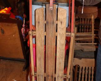 Lot 54:  Sale $10.  Was  $20.  No name sled